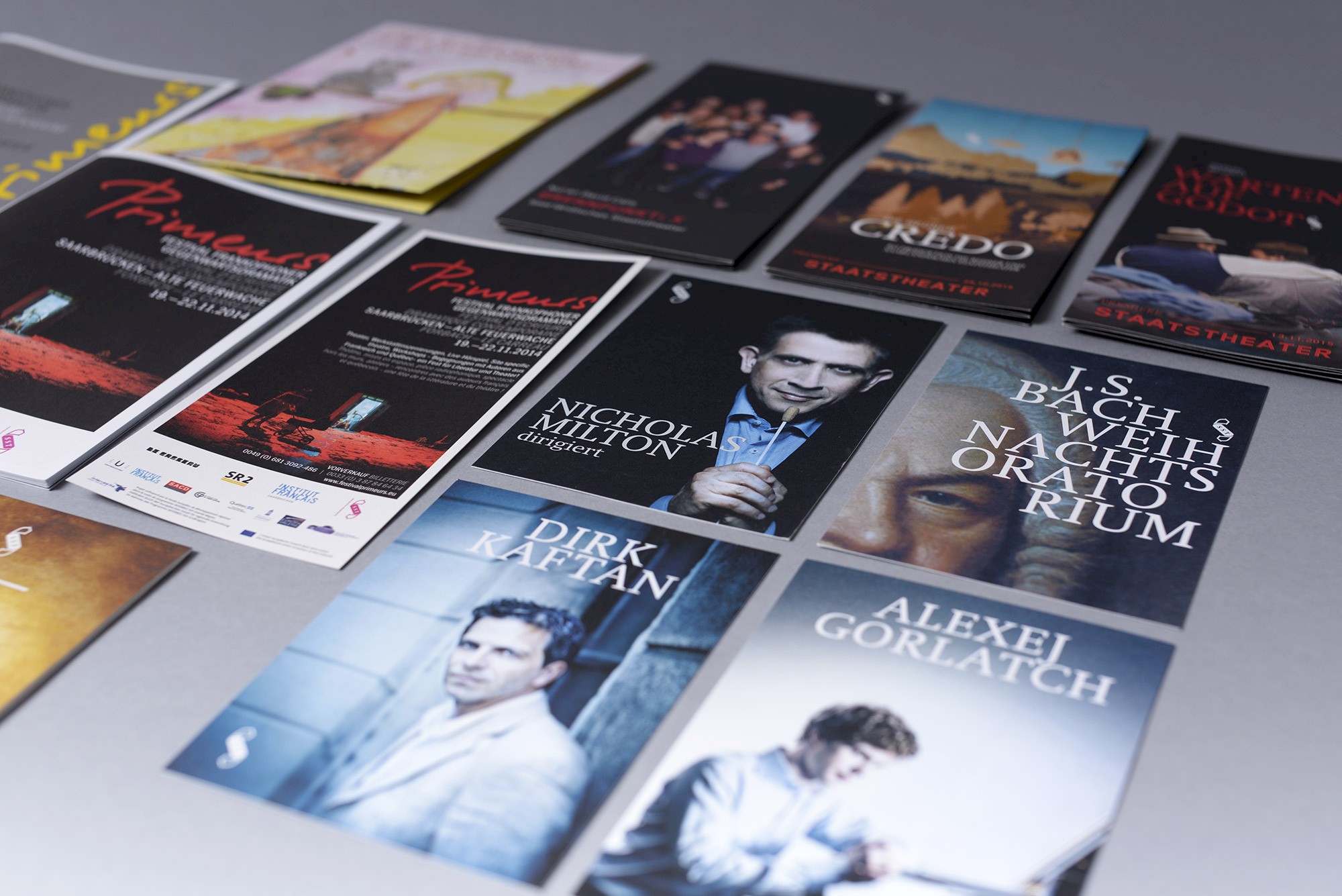 Ralf Leis Grafikdesign Saarbrücken Flyer Plakate und Broschüren Saarländisches Staatstheater